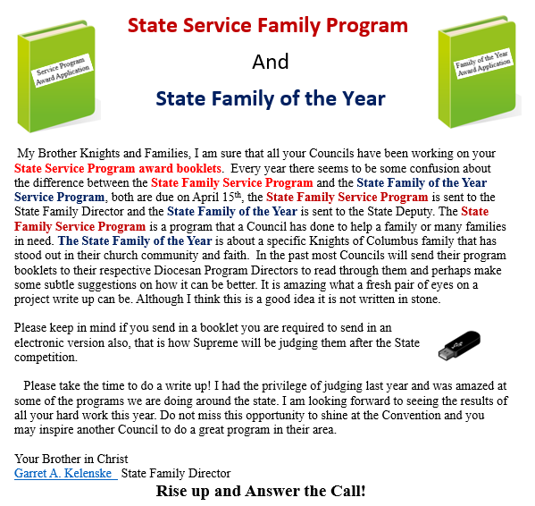Family Service Program & Family of the Year 